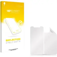 Upscreen Reflection Shield Protection Mat (1 pcs, Apple iPhone 11 Pro Max), Téléphone portable : film de protection, Gris