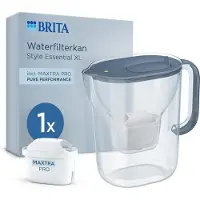 Brita Wasserfilter Style essential XL steinblau inkl. 1 Kartusche