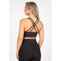 Gorilla wear Soutien-gorge de sport 'Arizona ' noir / blanc