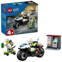 LEGO La course-poursuite en moto de police