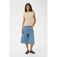 Soaked Pull-over 'SLFlores' crème