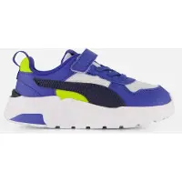 Puma Trinity 2 LT AC + Inf Klittenband Laag - Kobalt blauw - Maat 26