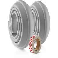Reer Jeu de 2 bandes de protection universelles en mousse de polyuréthane, Gris, 2 x 1 m,