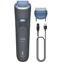 Philips Beard Trimmer 3000 Series - Tondeuse à barbe avec lames à bords arrondis - BT3617/15
