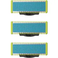 Philips Norelco OneBlade OneBlade QP235/50 Lame de rechange, Tête, 3 têtes, Bleu, Vert, 4 mois, , OneBlade