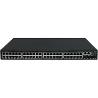 HP Networking Comware 2150, switch 48 ports, 10/100/1G PoE+, 4 ports SFP+ 1G/10G, 390W, niveau 3, géré, 48 ports 10/100/1000Base-T (PoE+)
