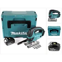 Makita DJV 180 F1J Scie sauteuse sans fil 18V + 1x Batterie 3,0Ah + Makpac - sans chargeur