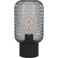 Eglo Lampe de table noire Wrington