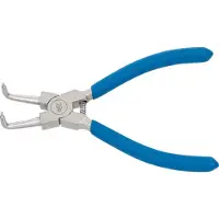 Bgs Pince à circlips 450-4, coudée, 150 mm