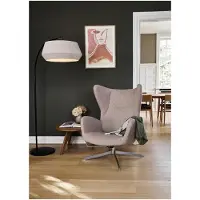 Nordlux Lampe à arc Dicte brun sable Ø 53cm