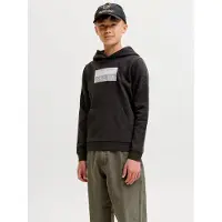 Jack & Jones Junior Sweat 'JCOFusion' gris / gris clair / noir