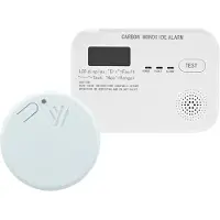 Eltra Détecteur Fumé Co Double Protection Incendie Et Monoxyde De Carbone -