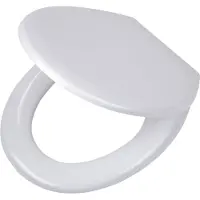Tiger Pasadena - Abattant WC - Abattant WC avec couvercle - Softclose - Fonction Easy Clean - Thermoplastique - Blanc
