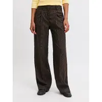 Jack & Jones Pantalon à pince 'JXELLIS' brun foncé / greige