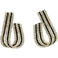 Avant Garde Boucles d'oreilles 'Priscaette' blanc