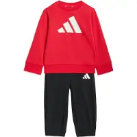 Adidas Survêtement 'ESSENTIALS' rouge / noir / blanc