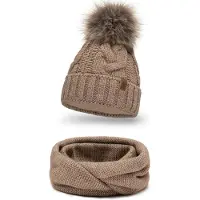 Vivisence Bonnet '7014 Set' beige