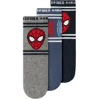 Name it Chaussettes 'NMMJulius Spider' bleu / bleu marine / gris / rouge