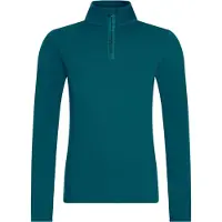 Protest Refabriz Half Zip Fleece Vert,Bleu M Femme