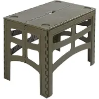 Keeeper Table de camping pliante "timo" L olive