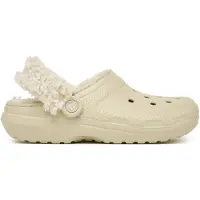 Crocs Sabots Classic Fleece Lined Clog femmes - Beige - 37 / 38