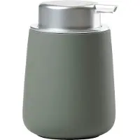 Zone Denmark Distributeur de savon porcelaine/abs vert olive