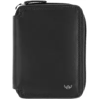 Golden Head Cuir porte-monnaie Polo RFID Protect RV-Börse 3315 Schwarz noir