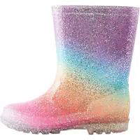Next Bottes en caoutchouc bleu clair / violet / orange / rose / rouge