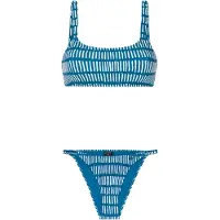 Protest Clue Bandeau Bikini Bleu S Femme