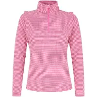 Protest Ivory Half Zip Fleece Rose M Femme