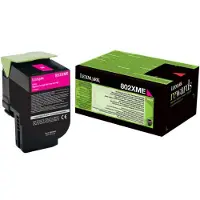 Lexmark 80C2XM0 (802XM) - Magenta - Toner - Très grande capacité