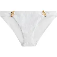 Next Bas de bikini or / blanc