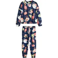 Next Pyjama bleu marine / vert clair / rose clair / blanc