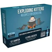 Asmodee Exploding Kittens Recipes for Disaster (Recettes pour chatons en détresse)