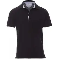 Payper Hommes, T-shirt, Polo, Noir, (L)
