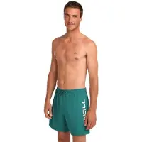 O'Neill Shorts de bain 'Logo 16' jade / blanc