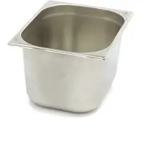 Maxima - Récipient Gastro Gastronorm - 1/2 GN - 20 cm de profondeur - Acier inoxydable