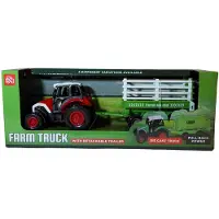 Breimeir Tracteur agricole avec remorque