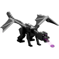 Minecraft Figurine - 55 cm - Souffle du Dragon Attack Ender D - - UneTaille - Figurine de Jeu