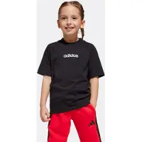 Adidas T-Shirt noir / blanc
