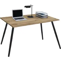 VCM Ordinateur de bureau Table de bureau Skandanivischer Retro Look Salia 138x80 cm