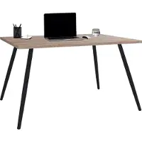 VCM Ordinateur de bureau Table de bureau Skandanivischer Retro Look Salia 138x50 cm