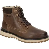 s.Oliver Bottines à lacets marron / brun foncé