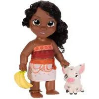 Vaiana JAKKS Disney Moana 2 Coffret de jeu Simea avec figurine Pua, 28 cm de hauteur