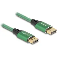 DeLOCK Câble DisplayPort Delock 16K 60 Hz 2 m vert Métal -