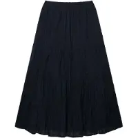 Superdry Tiered Maxi Long Skirt Noir M Femme