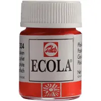 Bruynzeel Ecola Plakatfarbe, Flasche 16 ml, Scharlachrot 334 (16 ml)