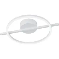 Eglo Lumière LED de plafond Amandolo Avec télécommande - blanc - rond