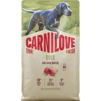 Carnilove 12kg DOG TrueF Ente-große Rass