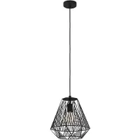 Eglo Lampe à fil noir Stype Ø 33 cm